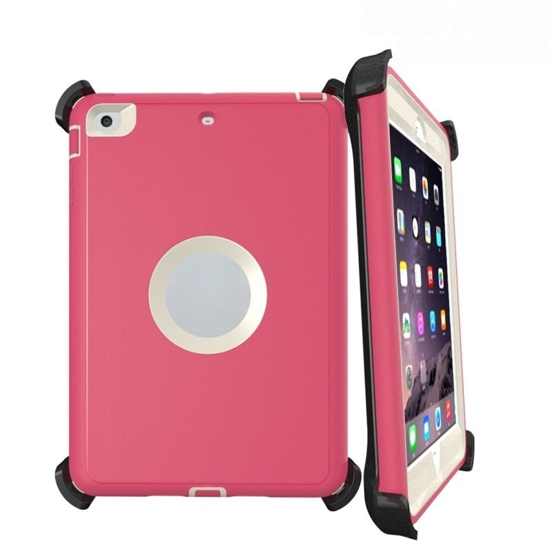 5#พีซีสีขาว + ชมพูโรสเรด