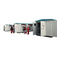 Poste de distribution préfabriqué 10 kV XBZ1 1250 kVA avec unité de distribution annulaire XGN15 pour projets industriels