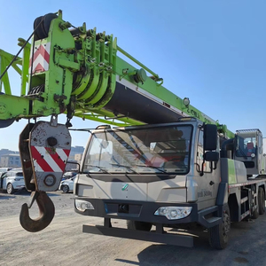 Grue sur camion Zoomlion d'occasion de 35 tonnes, grue mobile tout-terrain avec moteur, pompe et boîte de vitesses d'origine à vendre - Product Image 1
