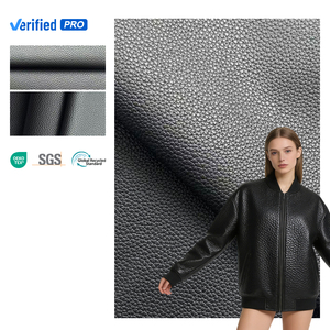 Factory <strong>Direct</strong> <strong>PU</strong> <strong>Leather</strong> 1.0-1.2MM Elastic Stretchable For Garments Dresses Bags Sofas Chair Upholstery With Finished Pattern - Product Image 1