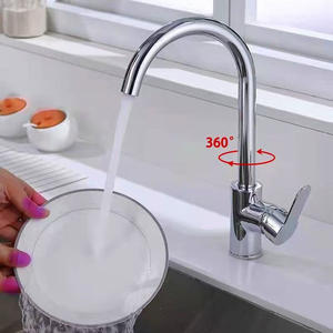 HLK 360 Rotación Fregadero de lavado de verduras Grifo de cocina Lavabo de acero inoxidable Agua fría y caliente Grifos 2 en 1 - Product Image 5