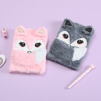 Journal rose lapin A5 main grand livre dessin animé cadeau créatif étudiant enfants en peluche mignon cahier personnalisé imprimé en cuir carnet de notes