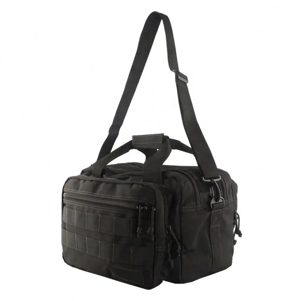 दोहरी ले जाने बंदूक बारूद भंडारण बैग शूटिंग सामान उपकरण बैग सामरिक रेंज बैग