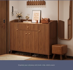 Meuble de <span class=keywords><strong>rangement</strong></span> mural en acier pour <span class=keywords><strong>chaussures</strong></span>, avec design multifonctionnel pour usage domestique - Product Image 6