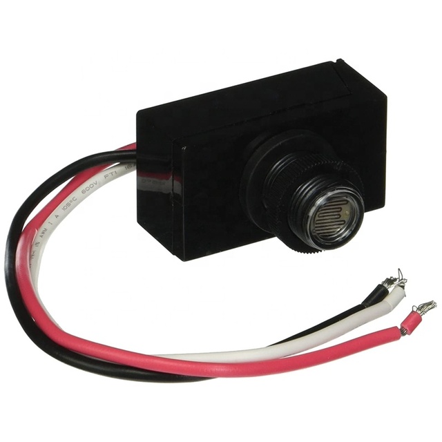 120V Photoelectric Sensor Automatic Dusk to Dawn Post Eye Photocell Light Switch for Outdoor LED Light