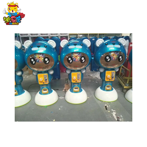 Dinibao تعمل بقطع النقود المعدنية للأطفال في الأماكن المغلقة إطلاق النار الكرة آلة بندقية مقاتل الزومبي آلات لعبة اليانصيب - Product Image 5