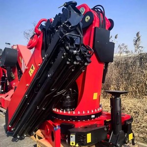 High Performance Lifting Machinery SPK74002 23ton Folding Boom <strong>Crane</strong> for <strong>Heavy</strong> Industrial Lifting Operations - Product Image 1