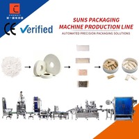 Machine d'emballage automatique haute vitesse pour sachets de nicotine Snus, ligne d'équipement de remplissage et de scellage de sachets de papier filtre de 0,5 g de précision