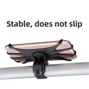 Support de téléphone portable pour vélo, rotatif à 360 degrés, fixation en silicone LUXING LX112908, stock usine - Product Image 3