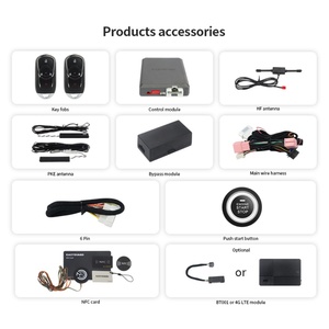 ชุดสตาร์ทเตอร์รีโมท EASYGUARD PKE สำหรับรถยนต์ที่ใช้กุญแจสตาร์ท เช่น Cruze / TRAX / Monza / Antara / Traiblazer ระบบเข้ารถแบบไร้กุญแจ - Product Image 2