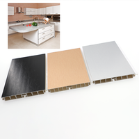 Plinthe de cuisine en aluminium et PVC double couche, plinthe décorative pour armoire, plinthe imperméable pour accessoire d'armoire de cuisine