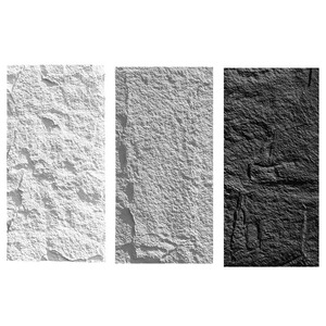 Phong cách hiện đại PU gạch Faux đá Panel tường dễ dàng cài đặt Polyurethane khối trang trí cho khách sạn & phòng tắm - Product Image 3