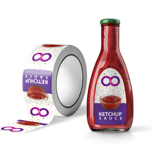 Tùy Chỉnh Dính Vàng Lá Nước Hoa Chai Nhãn Dán Dập Và Dập Nổi Chai Rượu Vang Nhãn - Product Image 2