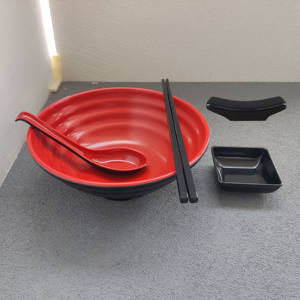 Ciotola in Melamina Personalizzata Senza BPA, Grande Ciotola Colorata per Noodle e <span class=keywords><strong>Ramen</strong></span> in Stile <span class=keywords><strong>Anime</strong></span> - Product Image 5