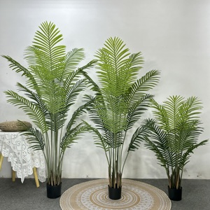 Simulation <strong>Tree</strong> Window Faux Plant <strong>Palm</strong> <strong>Tree</strong> Indoor Floor Decoration Simulation Green <strong>Palm</strong> <strong>Tree</strong> for Garden Decoration-149 - Product Image 2