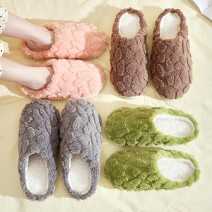 Pantofole Invernali Semplici e Versatili 2026, Antiscivolo per Casa e Esterno, Scarpe in Peluche e Cotone per Donna - Product Image 2