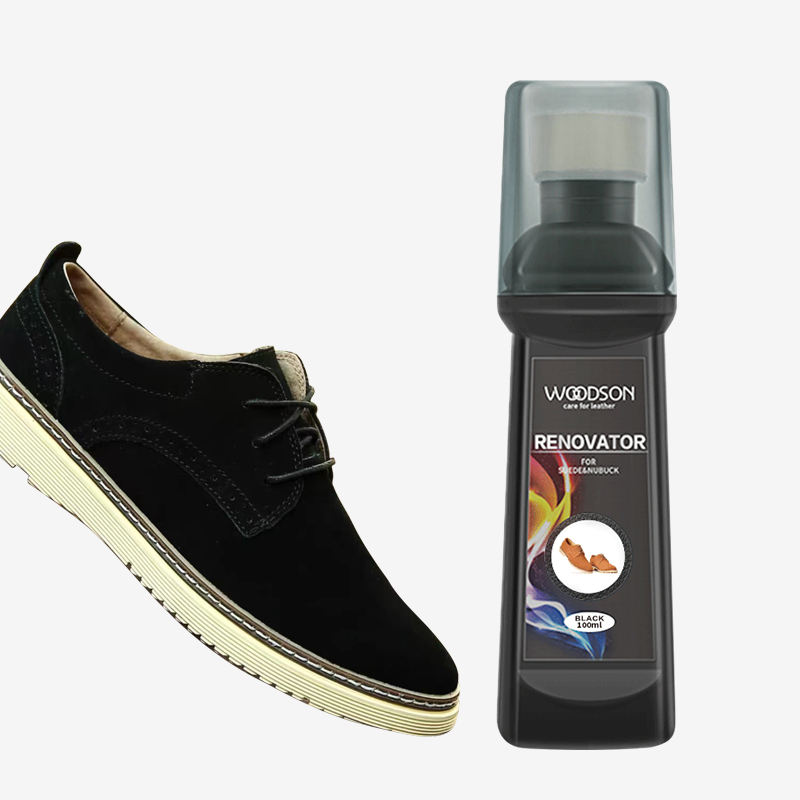 OEM 100ml black suede shoe polish NUBUCK shoe renovator spray for