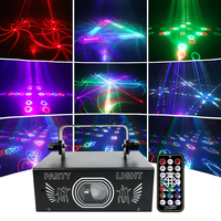 Lumières de scène laser Disco 3D d'animation en gros DMX512 lumières laser activées par le son à distance dmx éclairage de fête pour bar discothèque