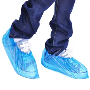 100 unids/bolsa de cubiertas de zapatos de lluvia de plástico fungible, cubiertas de botas impermeables creativas, encargado de limpieza para zapatos, dispositivo de viaje para senderismo