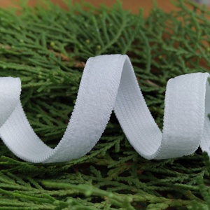 Vente en gros de bandes élastiques de sangle en tailles de 5/7/10mm blanc noir vert rose couleurs en nylon polypropylène avec technique de tissage - Product Image 2