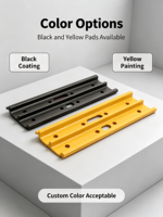 Plaquettes de chenille pour excavatrices Wacker Neuson Sany JCB – Pièces de rechange en acier forgé pour train de roulement de machines de construction
