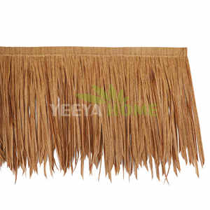 फायरप्रूफ प्लास्टिक ताड़ की छत के लिए कृत्रिम ताड़ की छत वाली छत के लिए सामग्री - Product Image 4