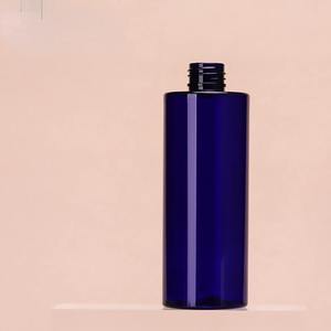 Flacon pulvérisateur fin en PET bleu 100 200 250 ml avec tête de pression noire pour toner et brume rafraîchissante hydratante pour le visage - Product Image 5