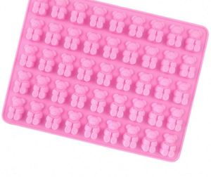 45 Bear Silicone <b>Mold</b> Diy Handmade Soap <b>Mold</b> Internet Red Candy Ice Tray Chocolate <b>Mold</b> - Product Image 5