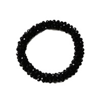 Attache-cheveux en cristal pour femmes, élastique haut de gamme, haute élasticité, accessoire de cheveux durable, bracelet en cristal, corde à cheveux