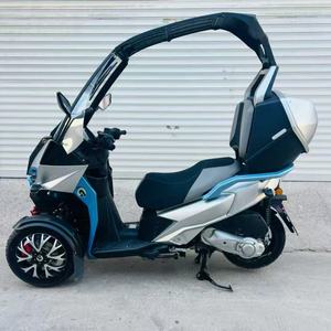 Adiva1 Premium, moto à essence à <span class=keywords><strong>3</strong></span> <span class=keywords><strong>roues</strong></span> refroidie par eau, toit rétractable, <span class=keywords><strong>scooter</strong></span> haut de gamme toutes saisons, 200-400CC >80km/h - Product Image 5