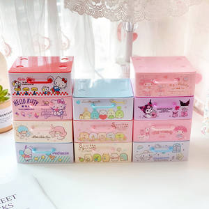 Kawaii Настольный органайзер, косметические украшения, милый органайзер, коробка, контейнер для хранения - Product Image 4