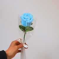 QY Hadiah Mawar Buatan Tangan untuk Hari Valentine Ibu, Ulang Tahun, dan Wanita, Buket Bunga Mawar Berkualitas Tinggi dari Pipa Cleaner, Bunga Mawar dari Kawat Pipa