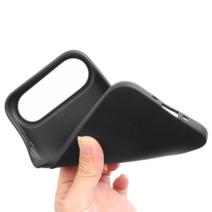 2025 Thương Hiệu Mới Điện Thoại Di Động Trường Hợp Đối Với <span class=keywords><strong>iPhone</strong></span> 17 Không Khí Pro Max Bìa Cổ Điển Mỏng Mỏng Mềm Bảo Vệ Matte Đen TPU Trở Lại Trường Hợp - Product Image 2