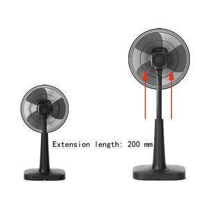 Nieuwe Op Afstand Bestuurbare 16-Inch Blade Stille Timer Verstelbare Hoogte Vloerventilator Voor Slaapkamers En Woonkamers - Product Image 5