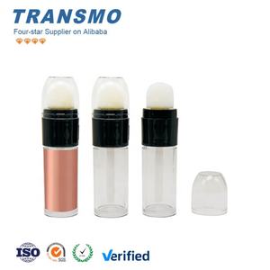 Conteneur de correcteur en plastique avec logo personnalisé, flacon de fond de teint liquide à visser avec applicateur éponge - Product Image 3