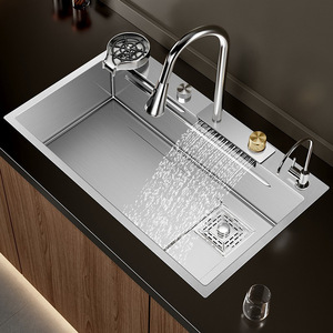 Évier de cuisine en acier inoxydable, évier multifonction tout-en-un <span class=keywords><strong>avec</strong></span> accessoires complets pour la vente en gros en Asie du Sud-Est - Product Image 3