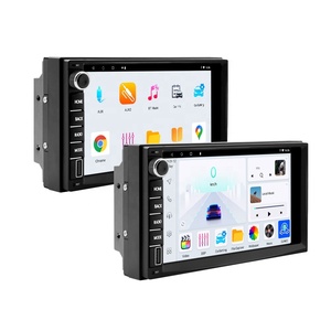 Jmance 7 Inch Màn Hình Cảm Ứng Câm <span class=keywords><strong>Key</strong></span> Phổ Ram 4GB Rom 64/128GB Máy Nghe Nhạc Âm Nhạc Video Gương Liên Kết 2 DIN Xe Đài Phát Thanh Stereo - Product Image 1