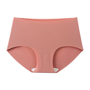 Braguitas sin Costuras Personalizadas 080 #   Braguitas de Satén de Una Pieza al por Mayor, Bragas Invisibles sin Costuras, Culotte para Mujer - Product Image 2