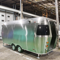 Remorque alimentaire personnalisée camion de nourriture cuisine mobile café pizza chariot concession remorque pour la vente