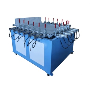 Máquina de estiramiento neumática semiautomática de alta tensión para serigrafía, equipo de prensado de pretensión, nueva condición - Product Image 3