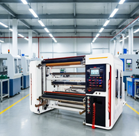 Machine de refendage et de rembobinage efficace de 1600 mm avec capacité de sortie de rouleaux de 700 mm pour papier d'emballage alimentaire
