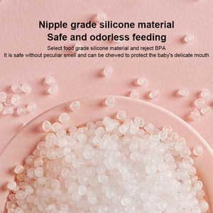 Ensemble de couverts pour bébé en silicone de qualité alimentaire, sans BPA, avec manche court, fourchette et cuillère souples pour l'apprentissage de la nourriture - Product Image 5