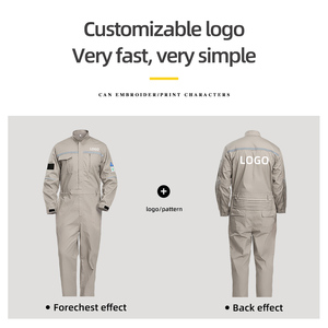 Combinaison de travail ignifuge antistatique, <span class=keywords><strong>vêtements</strong></span> de travail de soudage, combinaisons de travail de construction avec bandes réfléchissantes - Product Image 2