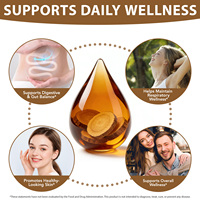 SOLOTREE 60ml Supplément Herbal Liquide Oral Sans Alcool à l'Extrait de Racine de Réglisse pour le Soutien Respiratoire, Digestif et Intestinal pour Adultes