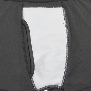 Sous-vêtement en coton pour <span class=keywords><strong>incontinence</strong></span> urinaire <span class=keywords><strong>lavable</strong></span> et réutilisable pour homme Boxer Brief - Product Image 2