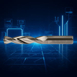 Foret en carbure haute performance TA1040 5xD avec 4 plaquettes de guidage, non revêtu, pour machines-outils - Product Image 3