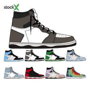 Stock x 1 Black Stock X Retro High Og Skyline Chicago Lost and Found Basketball, Available from Stock,
