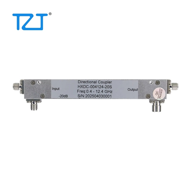 GGDX TZT HXDC-004124-20S 0.4-12.4GHz RF Microwave Broadband dB Directional Coupler W/ S MA Female Connector