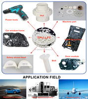 LFT-G Fabricant de polyuréthanes thermoplastiques, matériau TPU modifié GF50, haute performance, qualité vierge, certifié ISO, semelle de chaussure