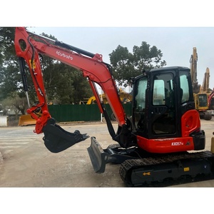 Excavadora Kubota KX057-4 Usada en Buenas Condiciones, Maquinaria de Construcción Mini - Product Image 2